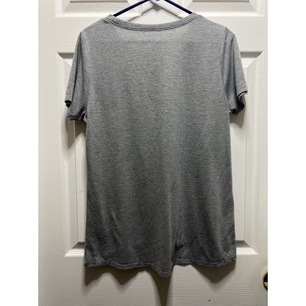 MINNIE MOUSE   Disney T-Shirt Gray Womens Large  Short Sleeve - Picture 4 of 8